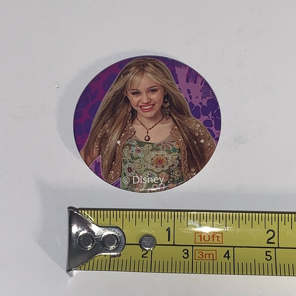 👩‍🎤 [4/$25] DISNEY HANNAH MONTANA COLLECTIBLE PIN BACK BUTTON BADGE 👩‍🎤 - Picture 3 of 3